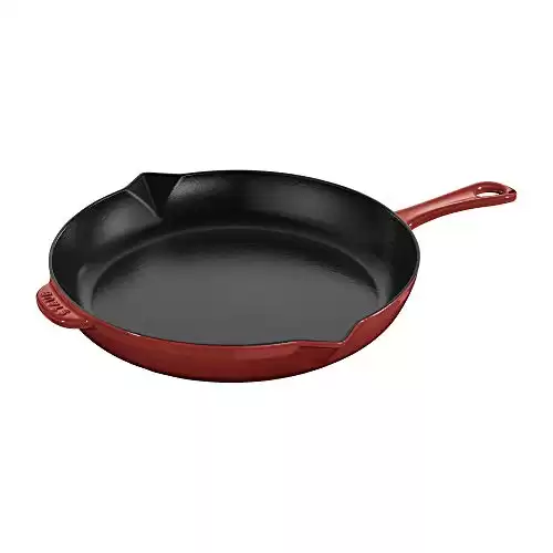 STAUB Cast Iron Fry Pan, 12-inch