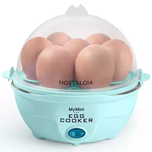 Nostalgia Retro Electric Large Hard-Boiled Egg Cooker