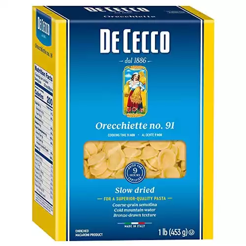 De Cecco Orecchiette No. 91 Pasta