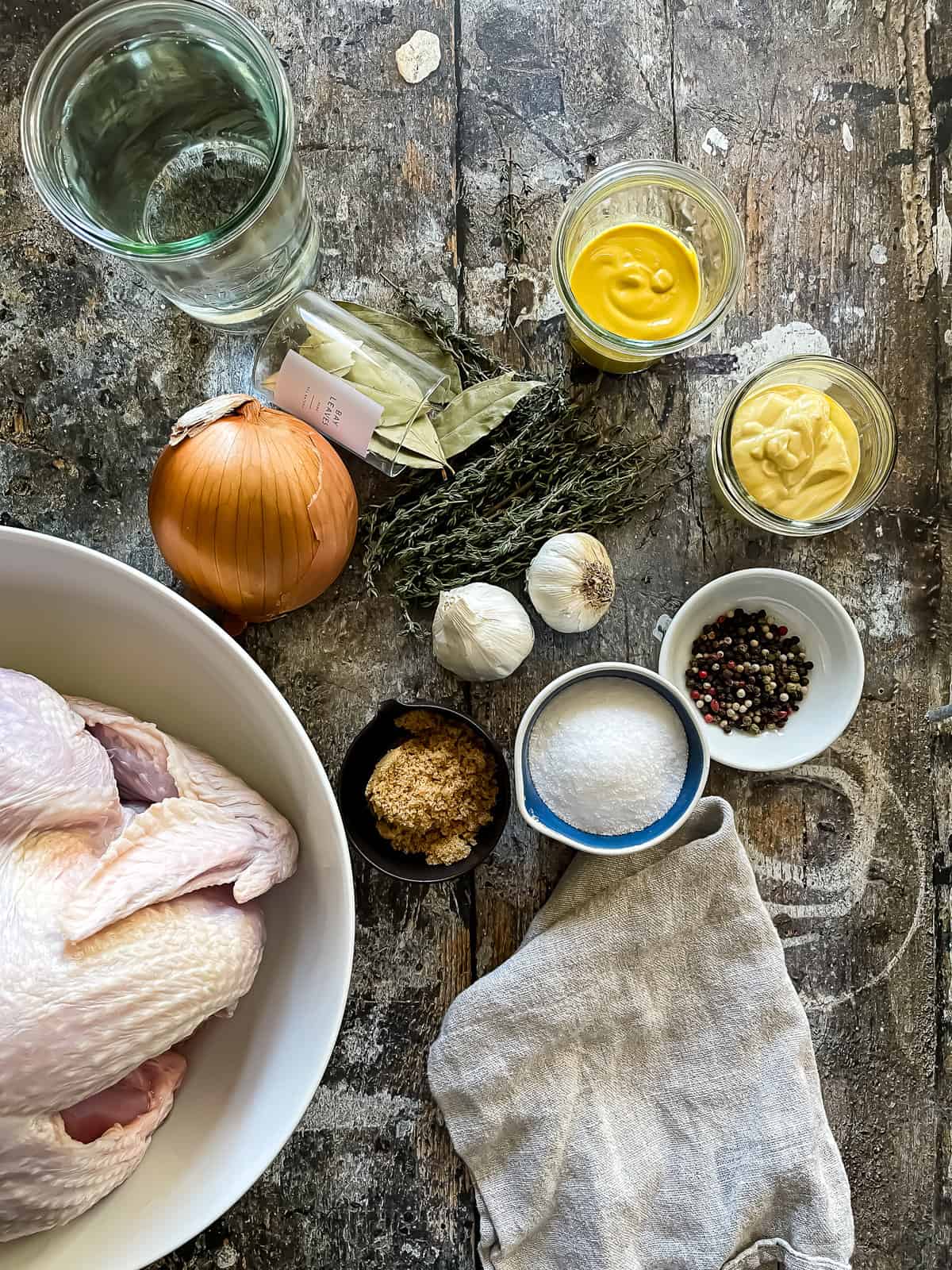 turkey and turkey brine ingredients